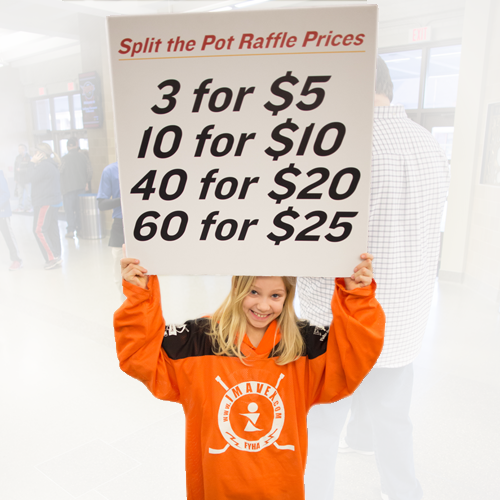 Split The Pot3 - Raffle Ticket Price (500x500), Png Download