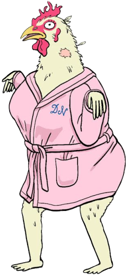 Becca Bathrobe - Becca Bojack Horseman (247x537), Png Download