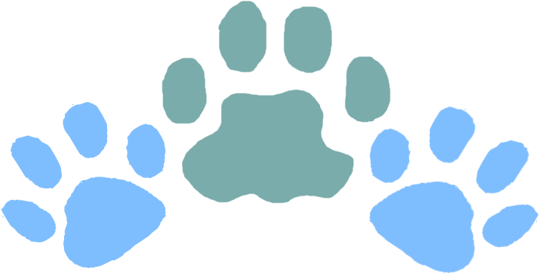 Omg Wow Paws - Dog Paw Logo (1024x715), Png Download