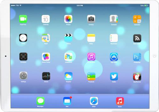 Apple Ipad Pro Tempered Glass By Cellhelmet - Ipad Pro 12.9 White 64 Gb (600x600), Png Download