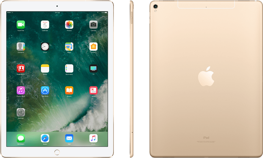 Ipad Pro - Ipad Pro 9 7 Gold (1024x682), Png Download