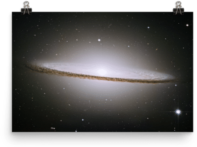 Sombrero Galaxy (600x600), Png Download