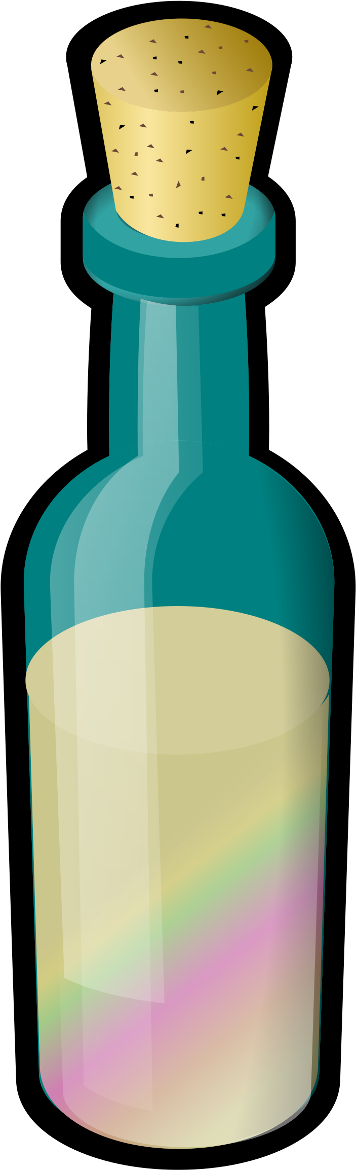 This Free Icons Png Design Of Bottle Of Colored Sand, (840x2400), Png Download