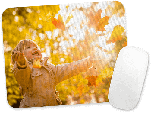 Custom Photo Mouse Mat On Sale - Mouse Pad Png (526x407), Png Download