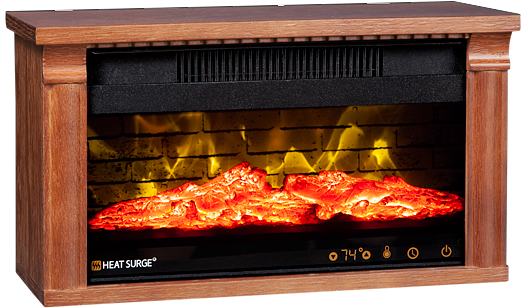 Mini Glo Touch Hd Wide - Electric Fireplace (600x427), Png Download