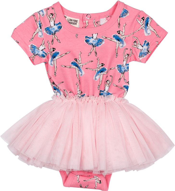 Rock Your Baby Ballerina Tutu Onesie Dress - Top (1000x1000), Png Download