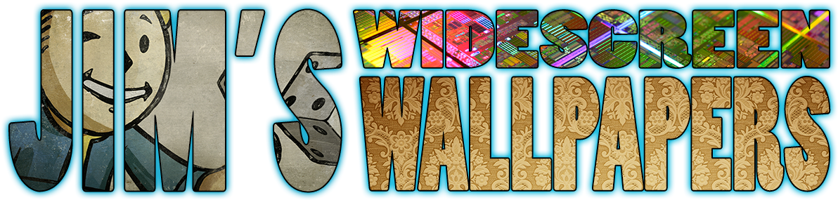 Jim's Widescreen Wallpapers - Wall Art Printing On Metal Tin (mhb0902) Decoration (1200x300), Png Download