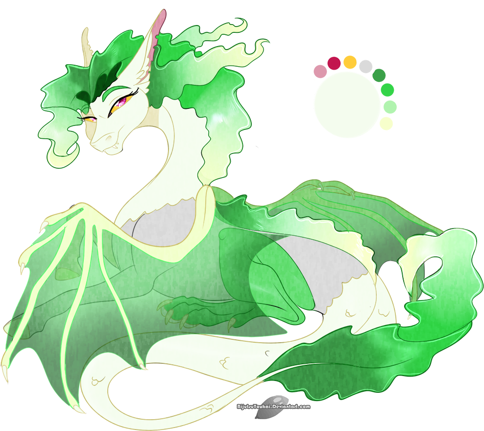 Bijutsuyoukai, Draconequus, Female, Interspecies Offspring, - Cartoon (1000x909), Png Download