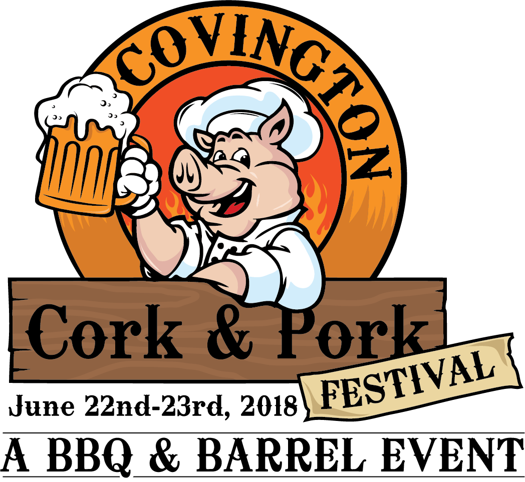 Cork And Pork Logo - Pork Logo (1048x963), Png Download