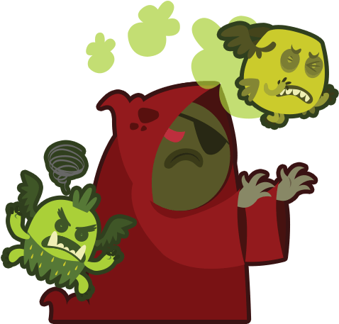 Ogre - Brush (500x496), Png Download