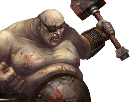 Wrath Of Heroes Have Announced A New Hero Due To Arrive - Warhammer Online Ogre (450x333), Png Download
