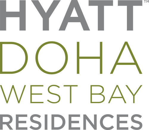 Hyatt Capital Gate, Doha - Graphic Design (500x439), Png Download