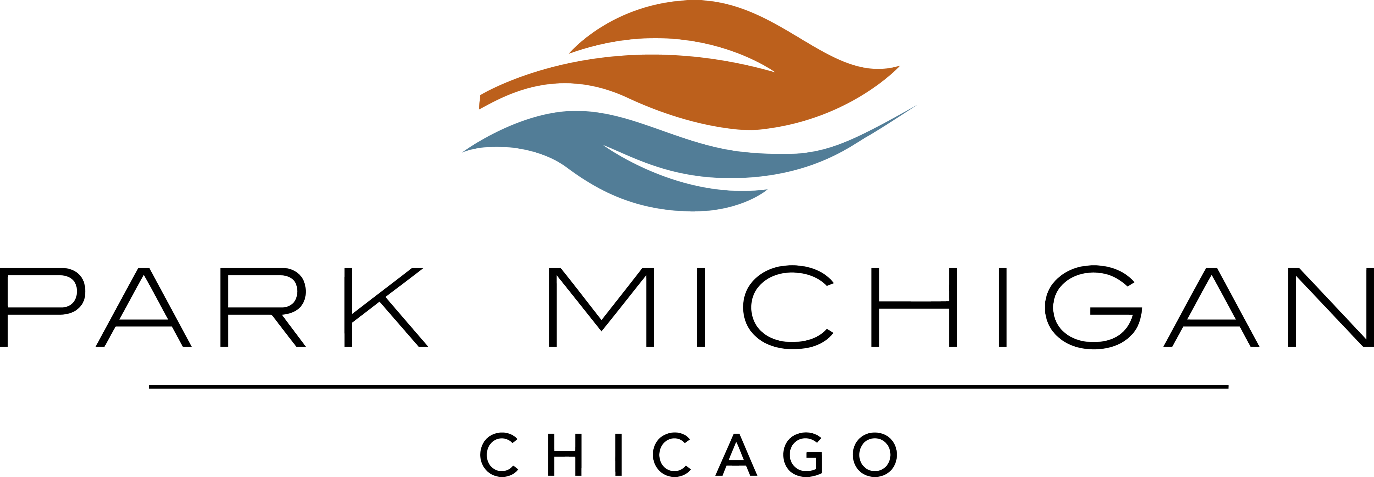 Chicago Property Logo - Park Michigan Apartments (4812x1672), Png Download