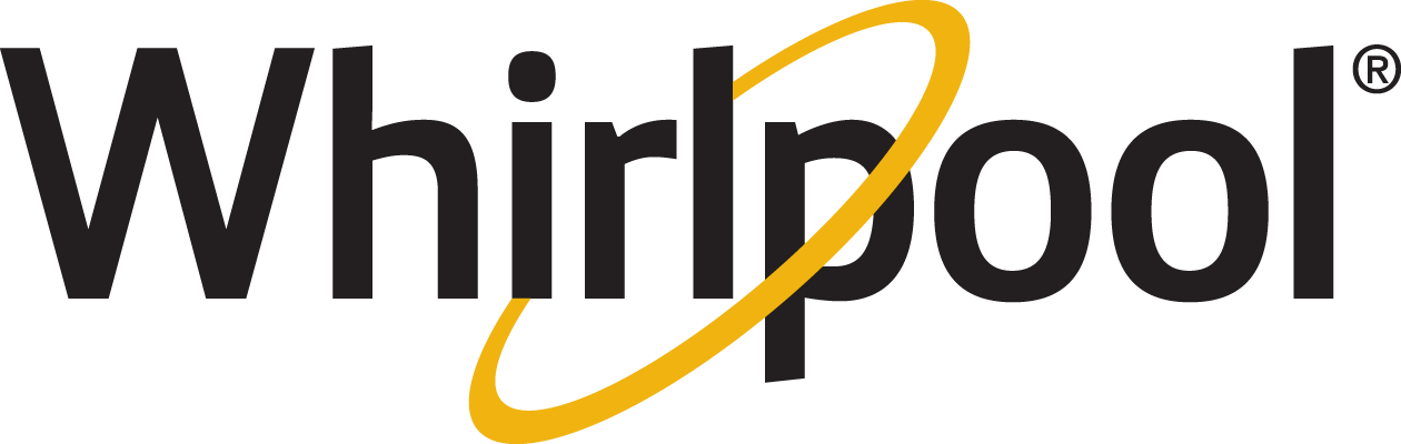 Whirlpool Brand Logo 2 Color Black Png - Whirlpool New Logo 2017 (1260x400), Png Download