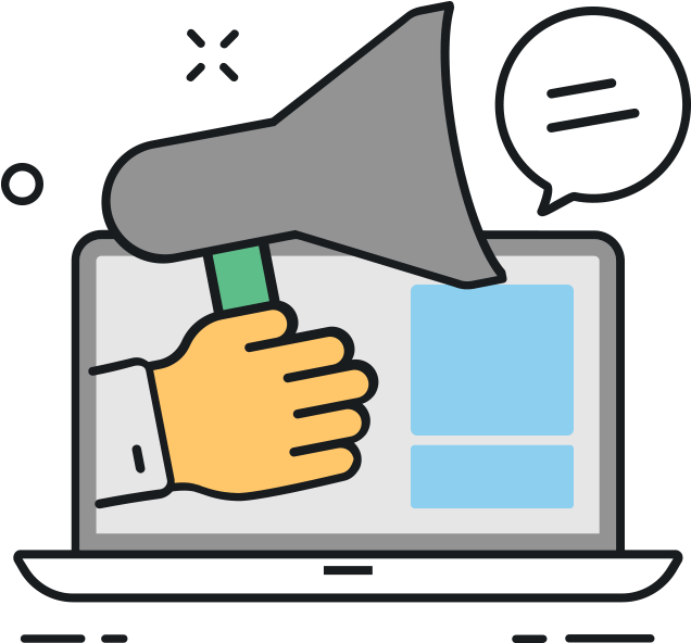 Advertising And Marketing - Stock Illustration (668x744), Png Download