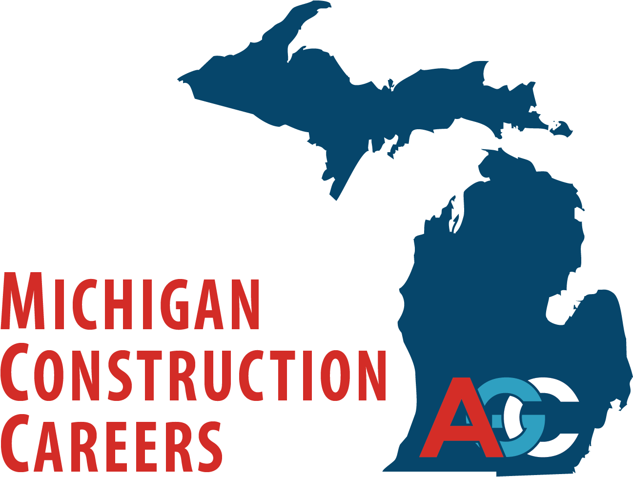 Agcmi Logo - Michigan Map (1301x1009), Png Download