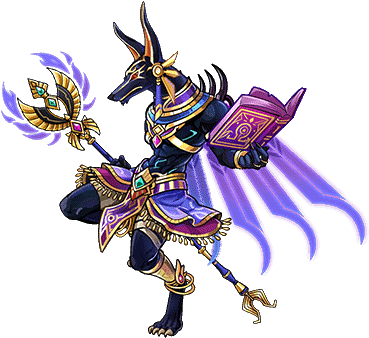 God Png Image - Unison League Monsters Anubis (380x380), Png Download