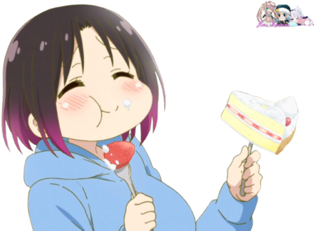 Prof-kenny - Kobayashi San Chi No Maid Dragon Elma (500x338), Png Download