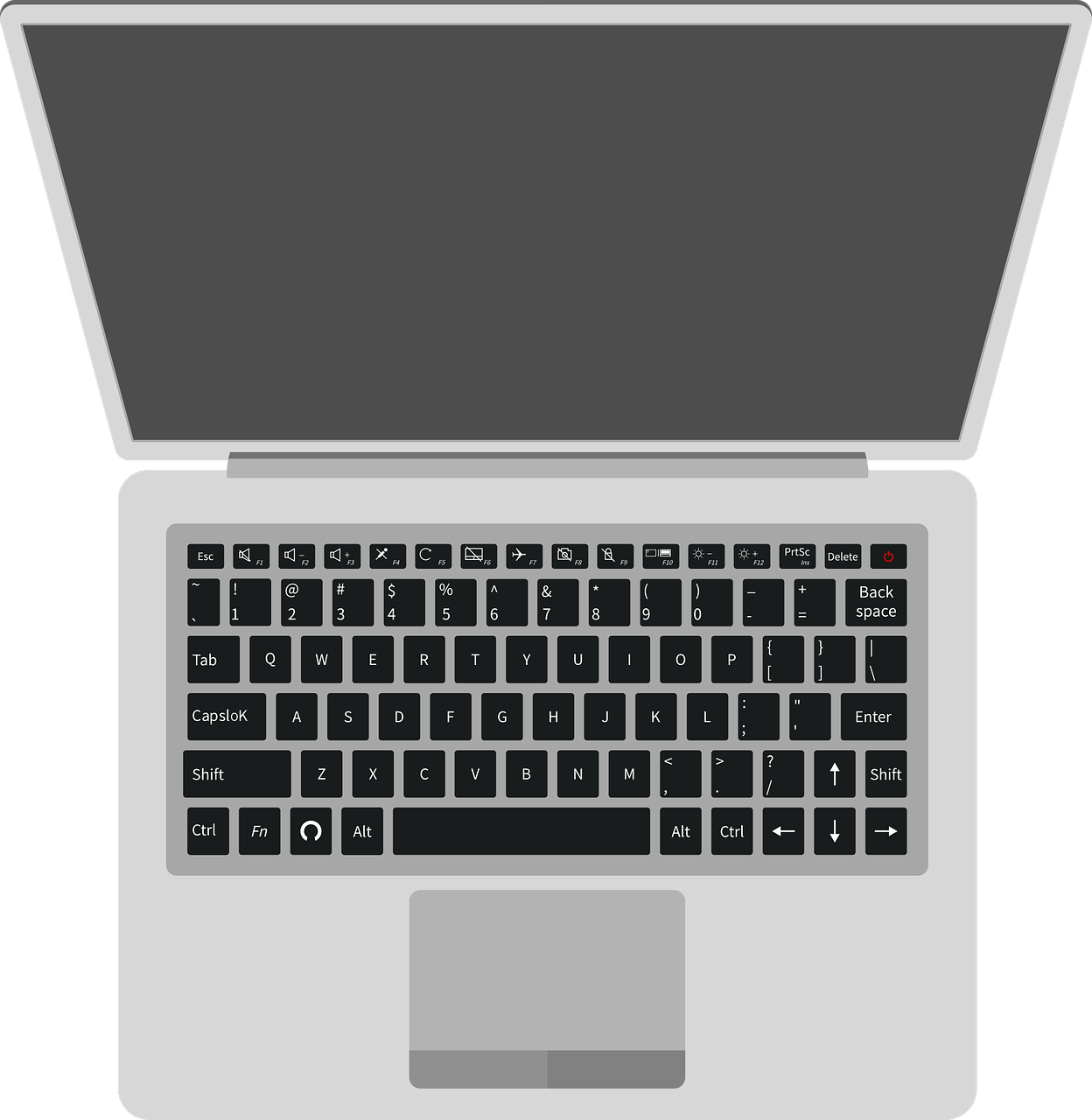 Forito Silicone Keyboard Cover For Touchscreen Hp Spectre (1248x1280), Png Download