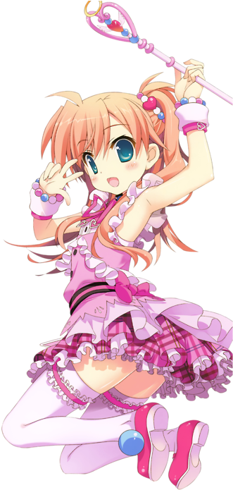 Anime, Anime Girl, Kawaii, Pink, Skirt - Anime Kawaii New Girls (500x713), Png Download