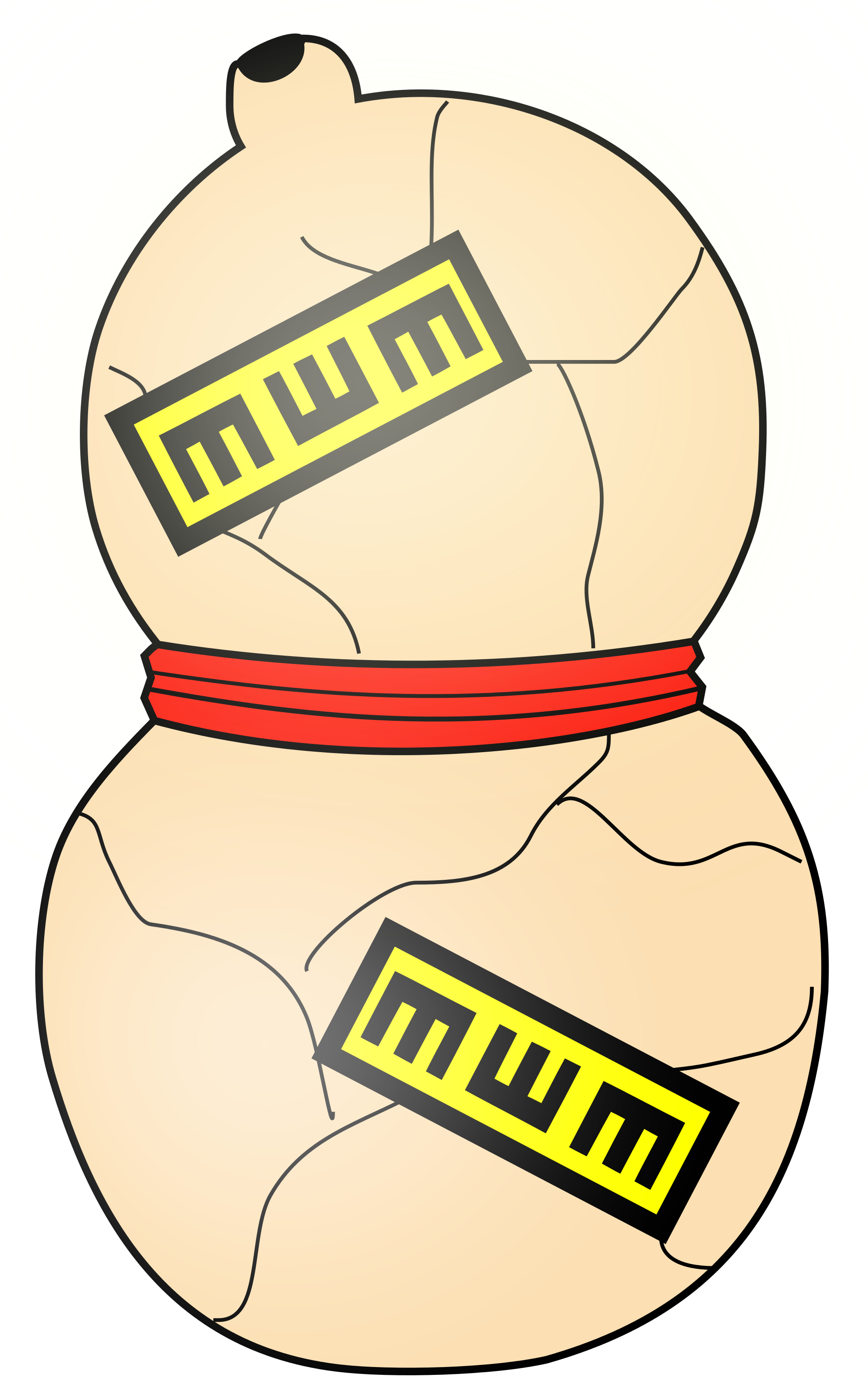 Open - Gaara Gourde (2000x3217), Png Download