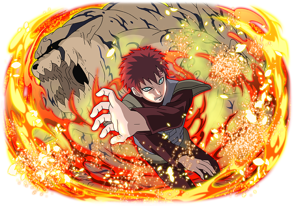 Gaara ~ Numerous Bonds - Gaara The Sands Final Weapon (996x712), Png Download