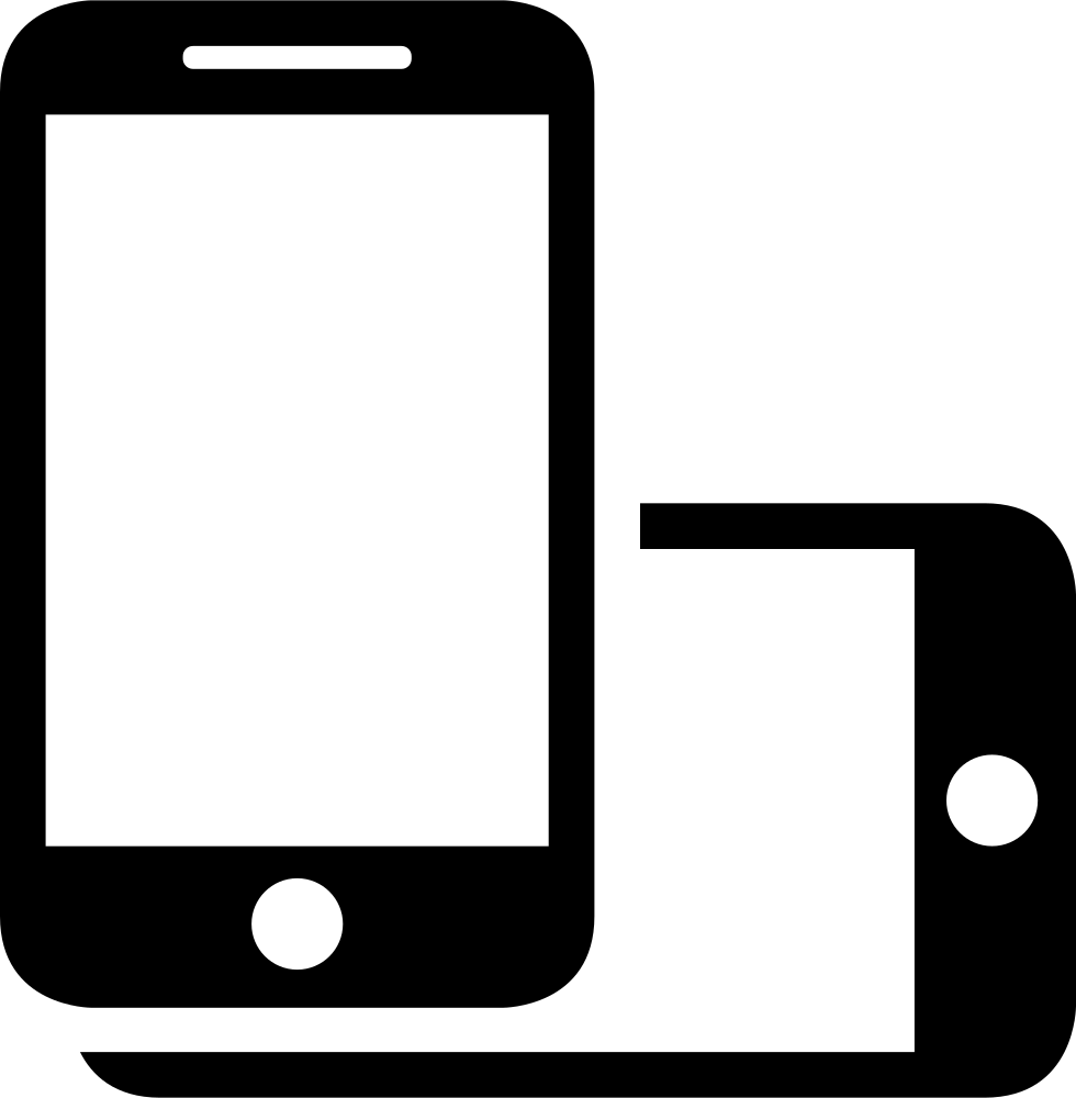 Png File - Two Device Icon (980x1000), Png Download