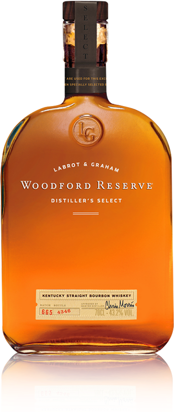 Woodford Reserve Distiller's Select And Glass - Woodford Reserve Kentucky Bourbon Whiskey (451x823), Png Download