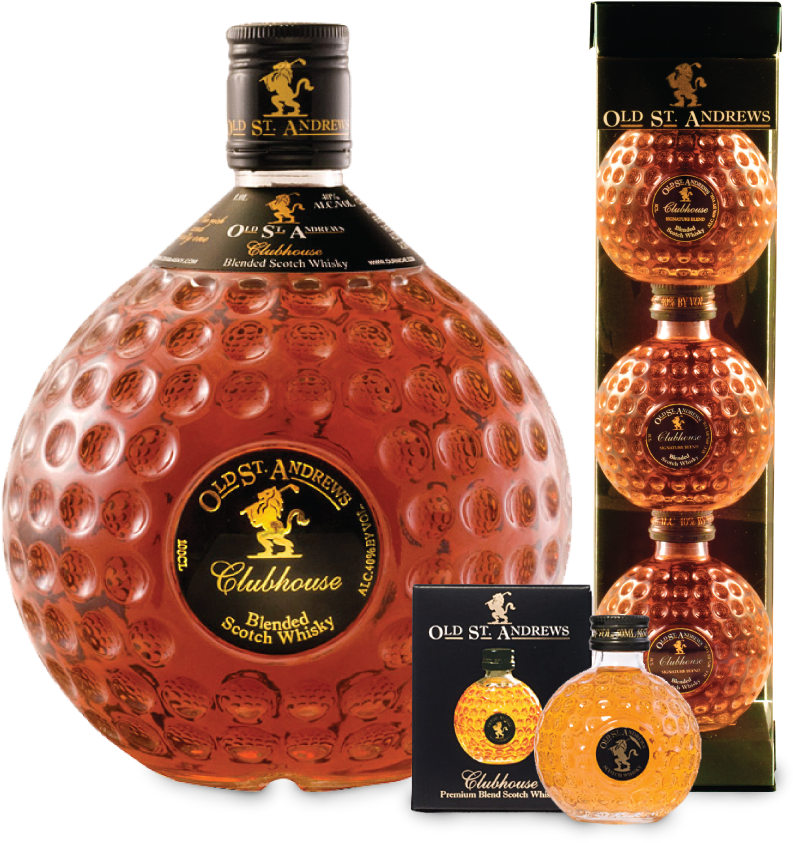 Scotch Whisky - Old St Andrews (872x937), Png Download