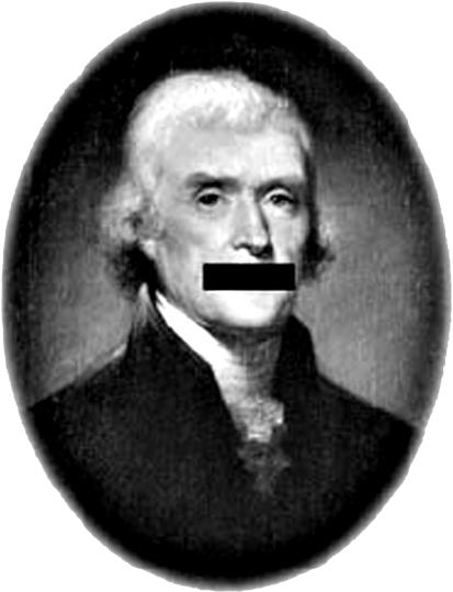 Happy Birthday, Thomas Jefferson - John Adams And Thomas Jefferson (445x560), Png Download