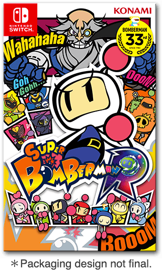 Super Bomberman Nintendo Switch - Games (339x539), Png Download