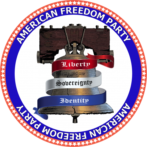 Liberty Bell Logo Png - American Freedom Party (500x500), Png Download