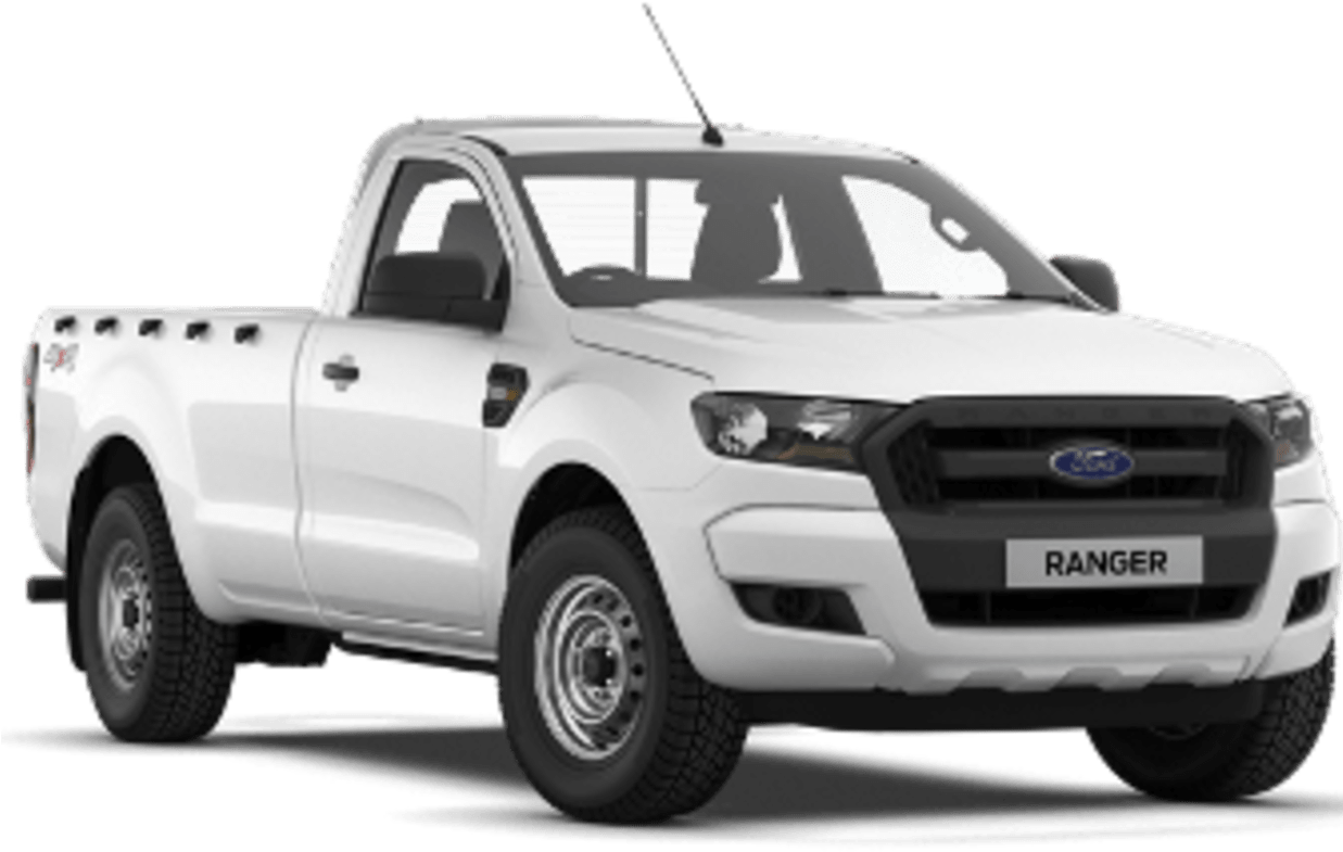 Ford Pick-up Truck - Ford Ranger 4x4 Single Cab (1236x825), Png Download