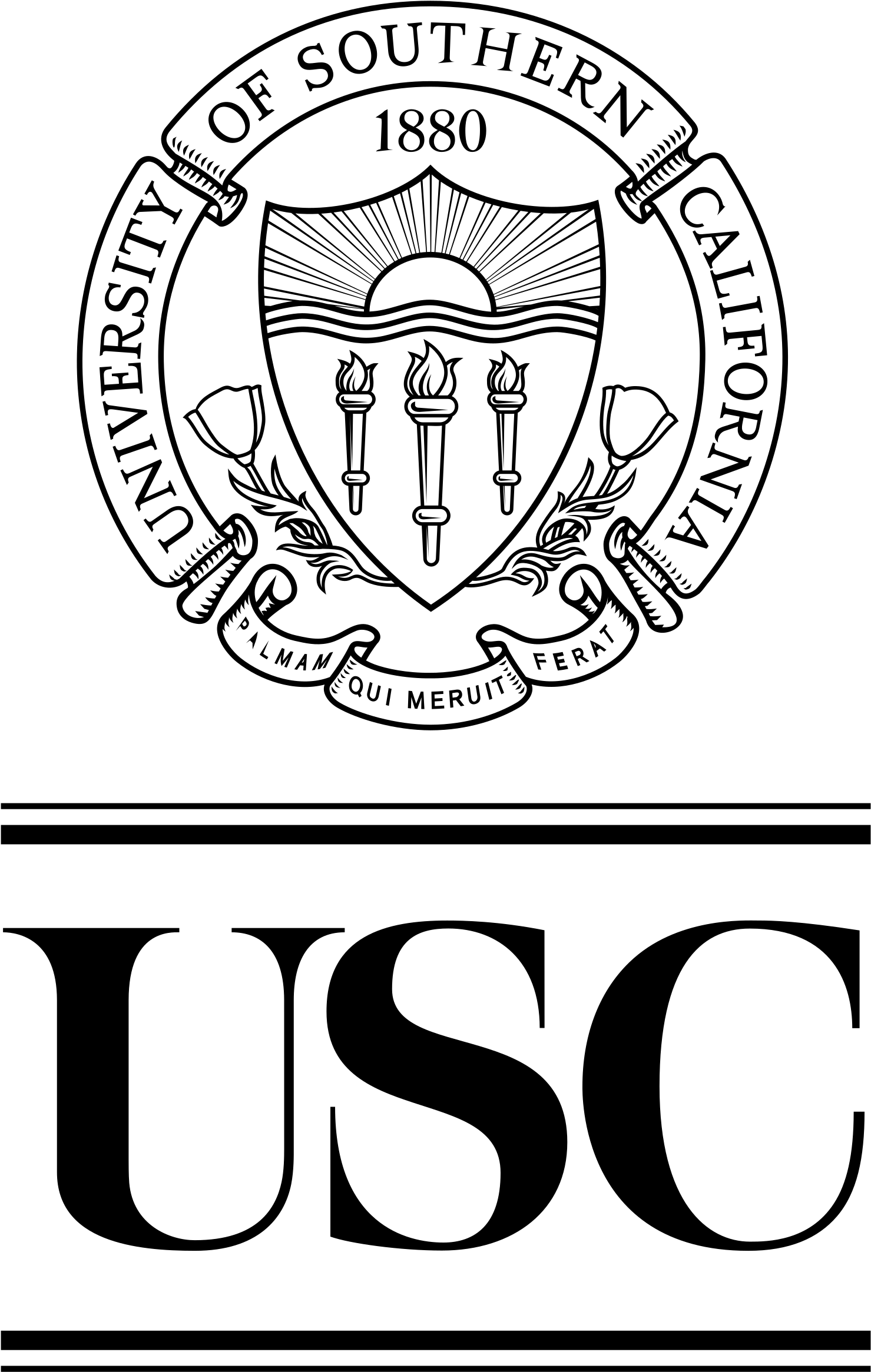 Usc Logo Png Transparent - Usc Keck School Of Medicine Logo (2400x2400), Png Download