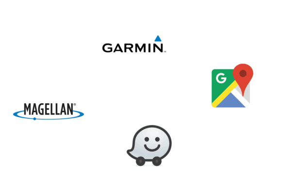 Turn By Turn - Garmin (579x394), Png Download