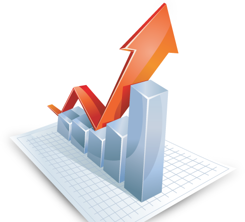 Higher Profits Increasing Cash Flow Business Peace - Increasing Profit Png (486x441), Png Download