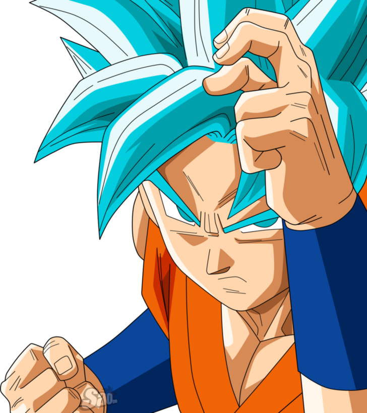 Goku Super Saiyan God Super Saiyan - Imagenes De Goku Ssgss (728x820), Png Download
