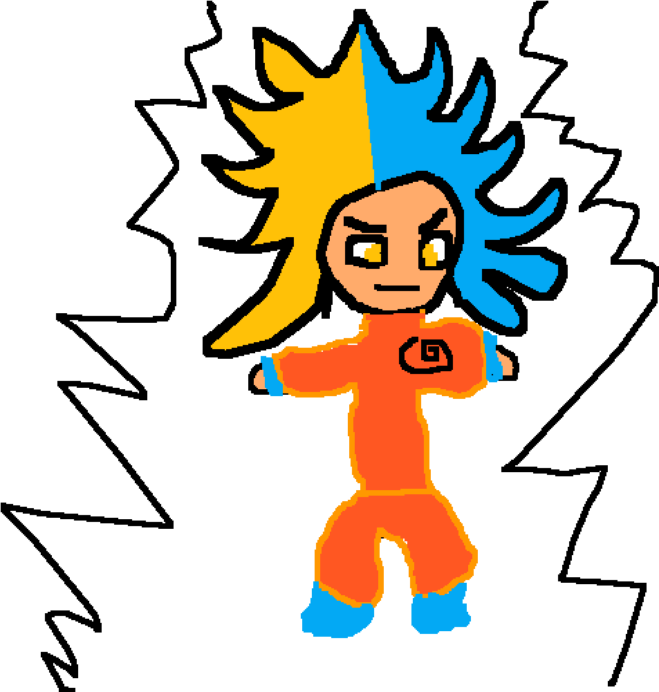 Super Saiyan 2/ Super Saiyan God - Super Saiyan (1000x1000), Png Download