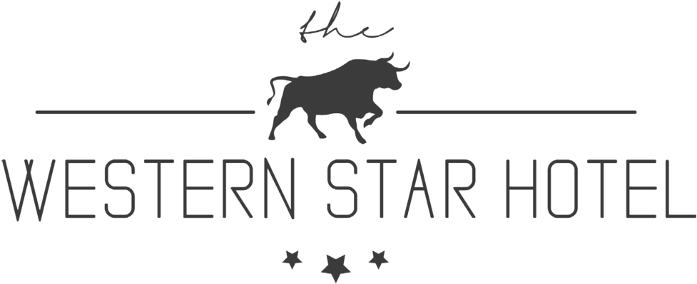 The Western Star Hotel Logo - Hotel (1000x444), Png Download