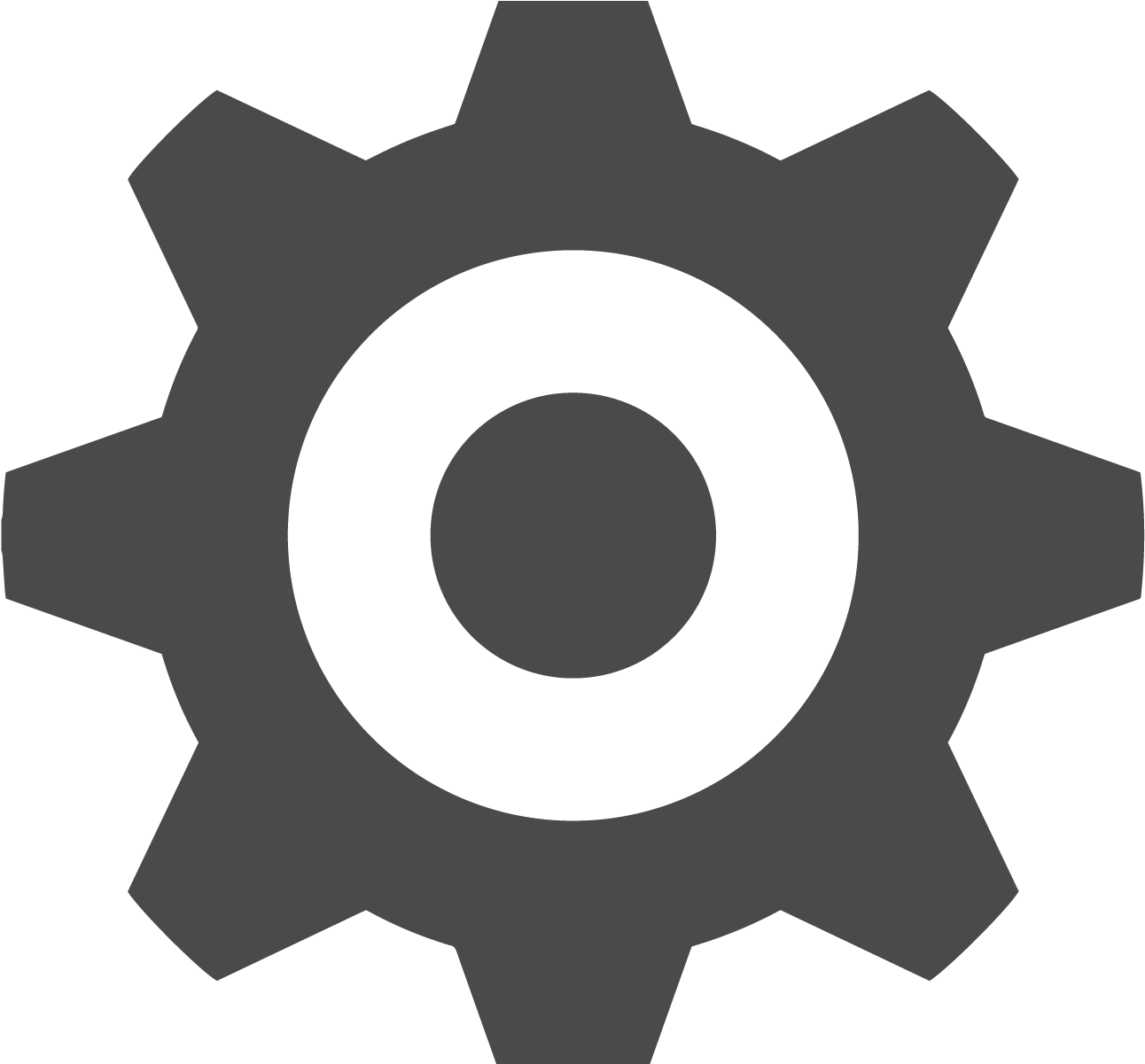 Cog (3000x1200), Png Download