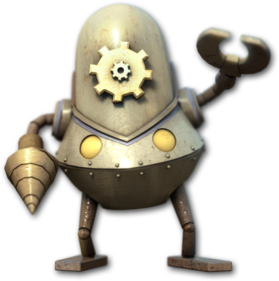 Cog - Figurine (408x410), Png Download