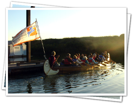 Big Canoe Paddle - Canoe (435x339), Png Download