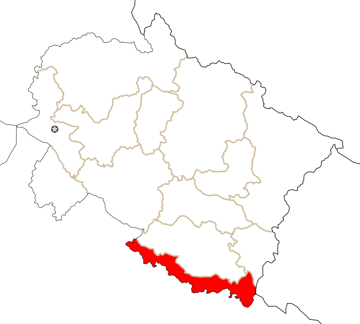 Chamoli District (1200x1080), Png Download