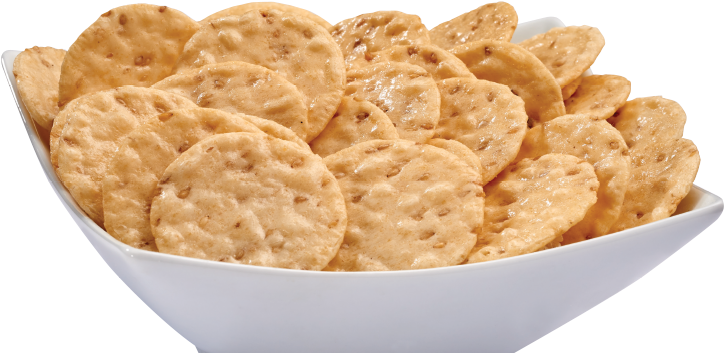 Unique With Usuyaki - Bowl Of Crackers (732x362), Png Download