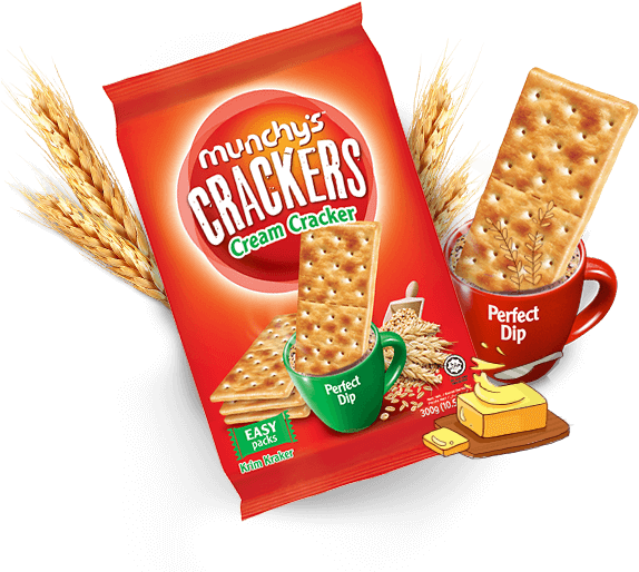 Moments With Crackers Have A Special Place In Our Lives, - Munchies Malaysia (600x540), Png Download