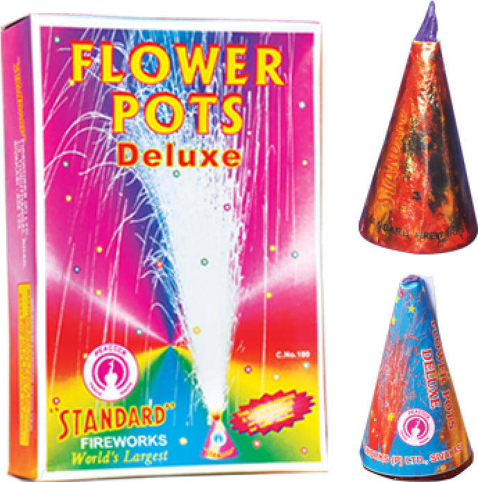 Standard Flower Pots Special Gold (500x500), Png Download