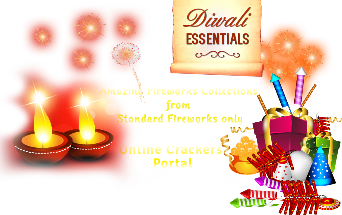 Diwaali Crackers Online Welcome - Diwali Crackers Png (1170x738), Png Download
