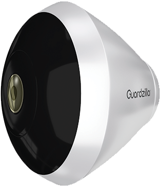 Guardzilla 360 Outdoor - Cylinder (422x365), Png Download