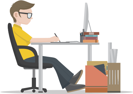Graphic Designing Company In Bangalore - Graphic Designer Clipart Transparent (500x500), Png Download