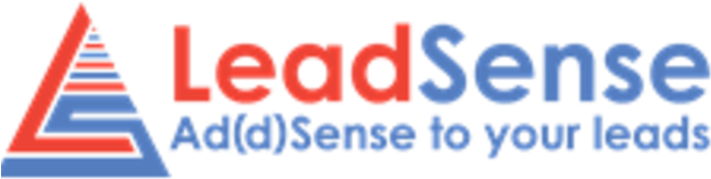 Leadsense (646x224), Png Download